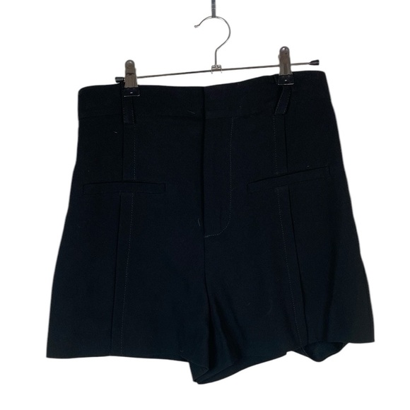 Zara Pants - Zara black high rise trouser shorts